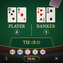 Malina Casino - Baccarat - Online Tischspiel