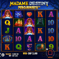 Malina Casino - Madame Destiny Megaways Slot Game