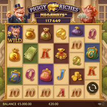 Malina Casino - Piggy Riches 2 Megaways Slot - Online Spielautomat