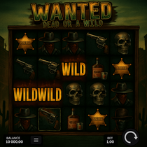 Malina Casino - Machine à sous Wanted Dead or a Wild